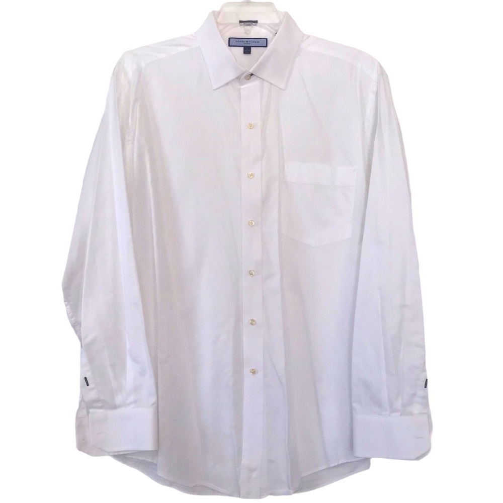 Tommy Hilfiger Ithaca Men's White Dress Shirt